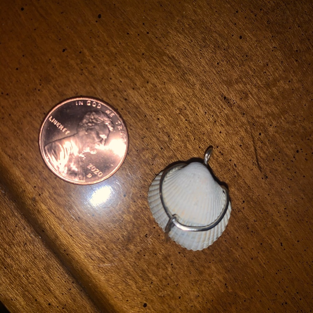 Handmade shell pendant